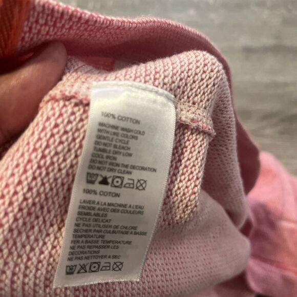 TOMMY BAHAMA Men's Cedar Springs Snap Mock Sweater Pink Sweatshirt Size Medium - Picture 15 of 15